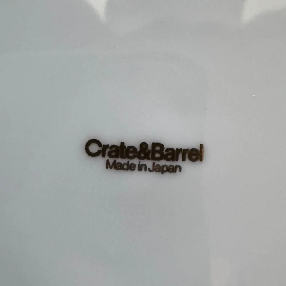 Crate&Barrel two dessert